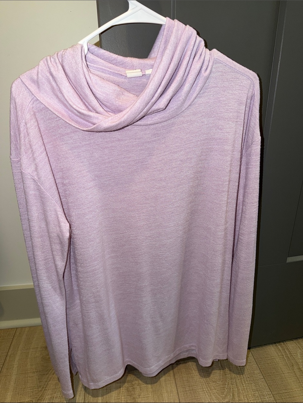 GAP Light Lavender Cowl Neck Sweater